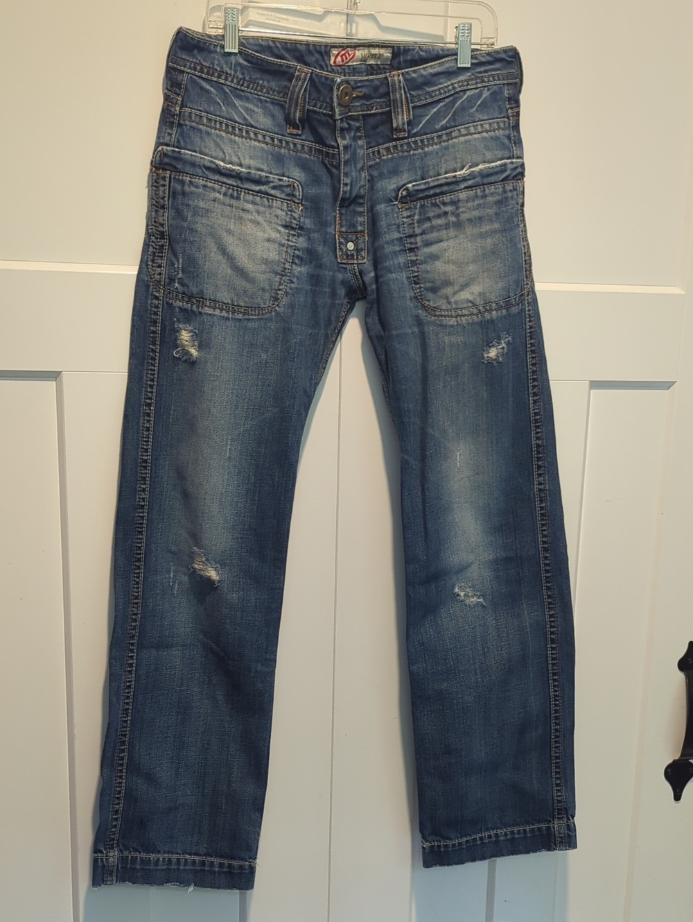Mens Moritz Distressed Jeans Size 34